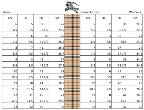 burberry women's size guide|burberry size chart uk.